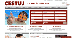 Desktop Screenshot of cestuj.org